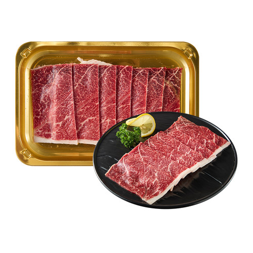 澳洲和牛M6-7霜降烤肉片  200g