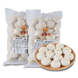 盒马优选 老盛昌 速冻汤包 900g*2 (60个)