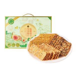 盒马 低糖臻享坚果脆片礼盒 482g