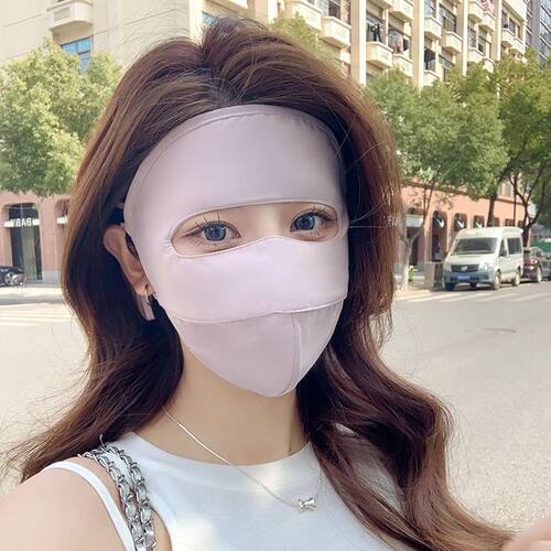 夏季女士防晒面罩脸基尼