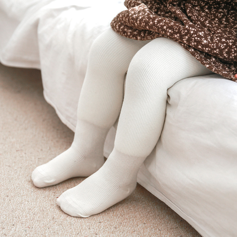 儿童加厚连裤袜秋冬季新款纯色男童女童打底袜加绒宝宝保暖裤袜