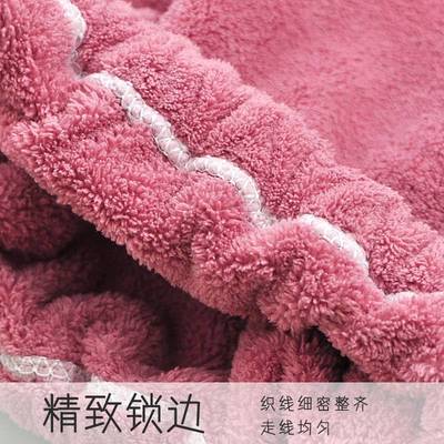 蝴蝶结干发帽女加厚超强双层吸水加厚包头发毛巾洗头浴帽