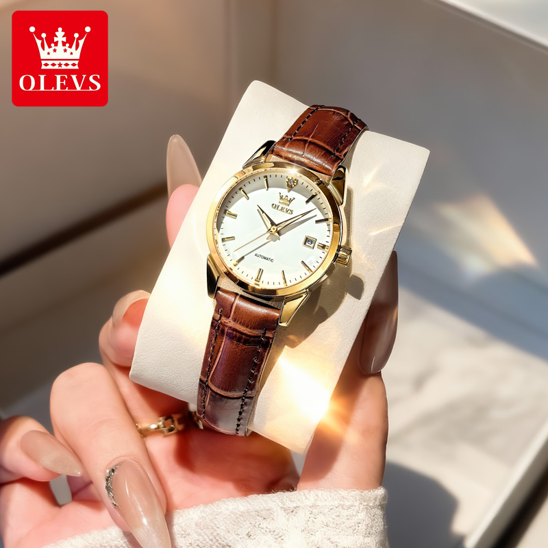 送女友复古高级感手表女士机械表