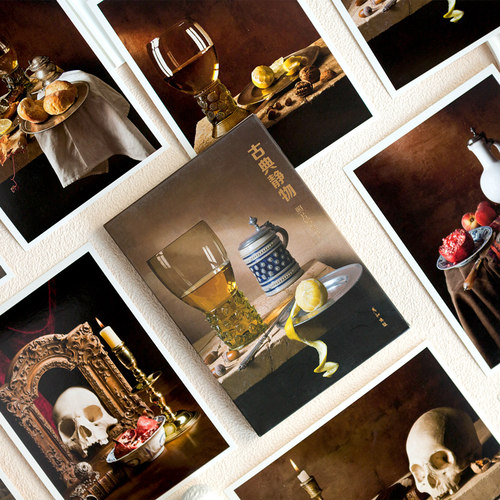 古典静物照片写生卡高清