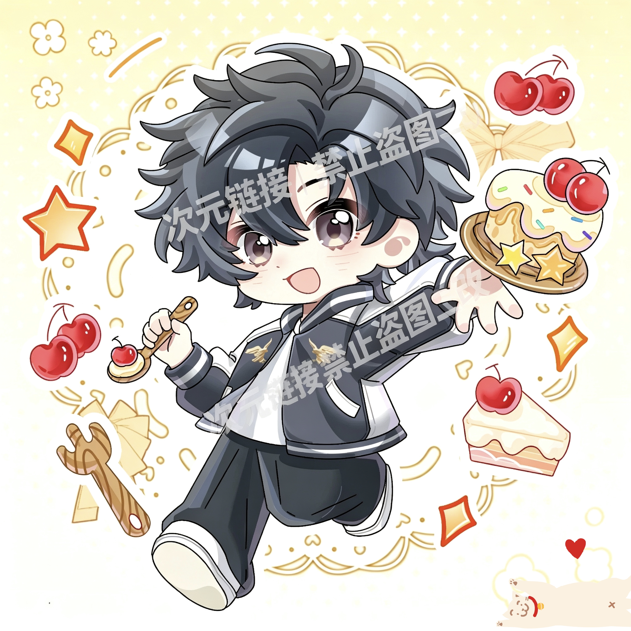 时光代理人同人周边程小时陆光Q版亚克力挂件钥匙扣谷子礼物包邮