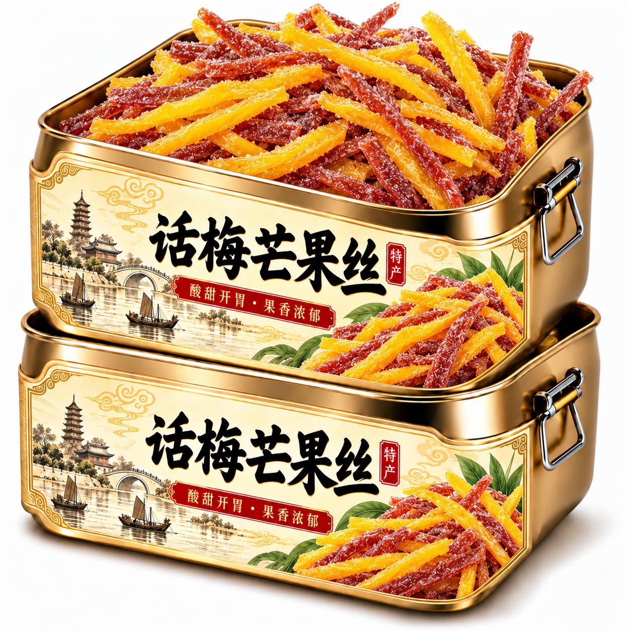 正品芒果话梅丝官方旗舰店酸甜特级新品酸梅棒酸芒果果干零食果脯