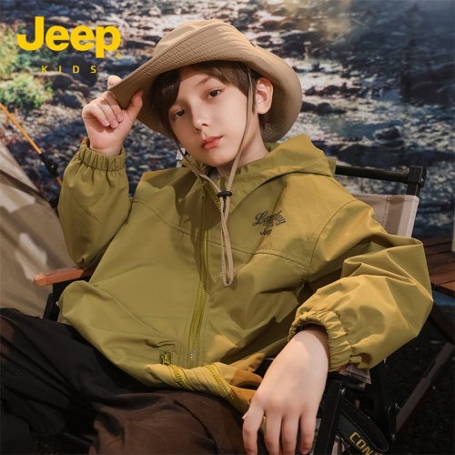 Jeep吉普童装儿童帅气秋外套