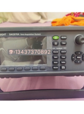 是德DAQ970A DAQ973A数据采集仪DAQM901A 34901A数据采集仪模块