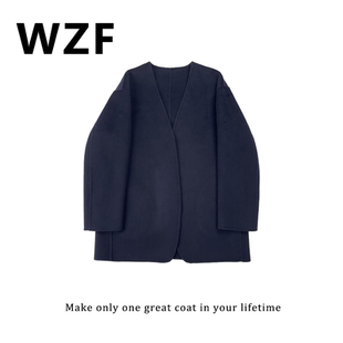 9010 休闲纯色毛呢外套FH833W 2025 大潘专享