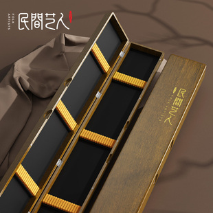 进口高端缅甸柚木65CM漂盒浮漂收纳盒