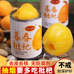 allday暮春枇杷罐头无慕春糖添加剂水果罐头木糖醇糖水新鲜琵琶