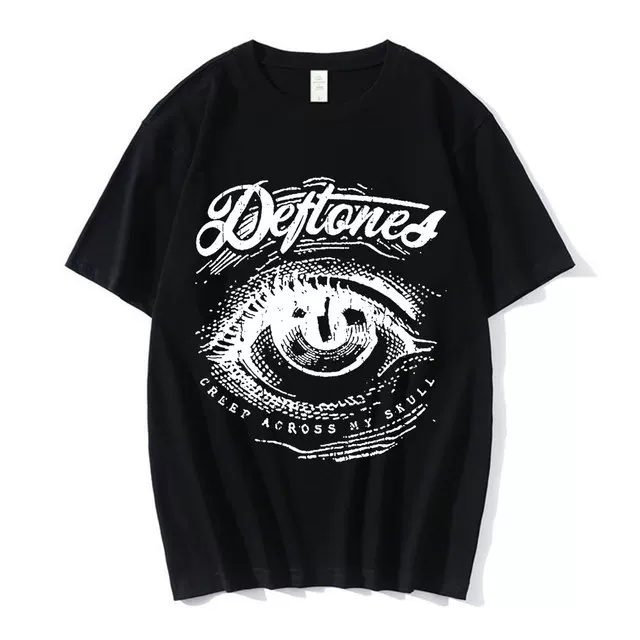 Футболка тура DEFTONES Around the Fur Tour Band Concert Punk Хип Хол