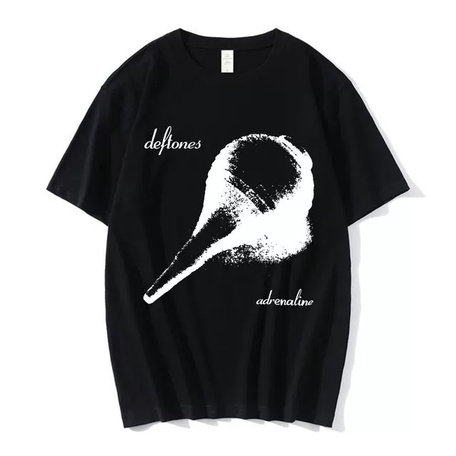 Футболка тура DEFTONES Around the Fur Tour Band Concert Punk Хип Хол