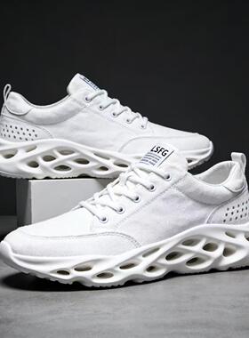 LSFG 秋季新款轻便透气运动鞋时尚百搭简约休闲鞋