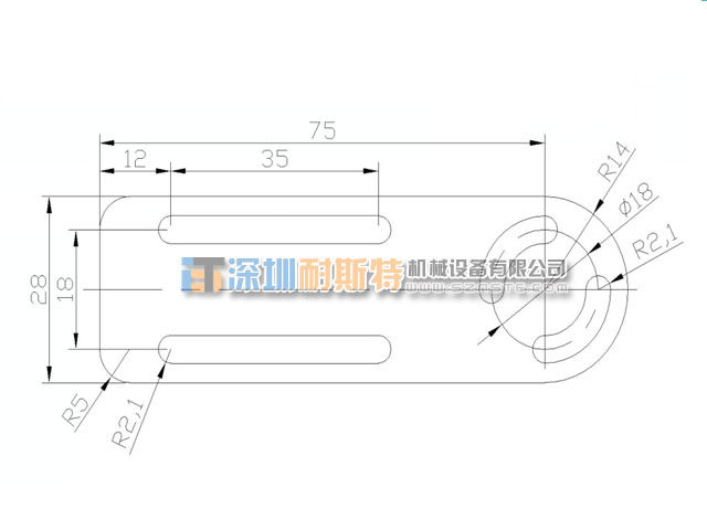 机械手治具固定板 JE50B010 天行机械手配件金具固定块JE50B020