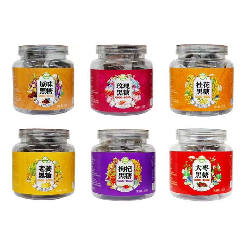 鹤来香甘蔗黑糖250g生理期玫瑰枸杞原味大枣桂花黑糖块老姜黑糖,粮油调味/速食/干货/烘焙,红糖/黑糖/风味红糖,淘宝优惠券,粉丝福利购,淘宝优惠卷