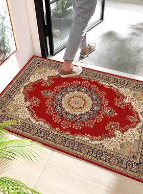 新欧红80*100cm入户门垫吸水耐磨厨房卧室门口垫易打理可裁剪地毯