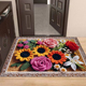 葵花80 120cm入户门垫田园风玄关卧室厨房阳台书房吸水耐磨脚垫