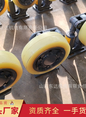 规格齐全L46KA滚轮罐耳460mm碟簧缓冲聚氨酯滚轮罐耳