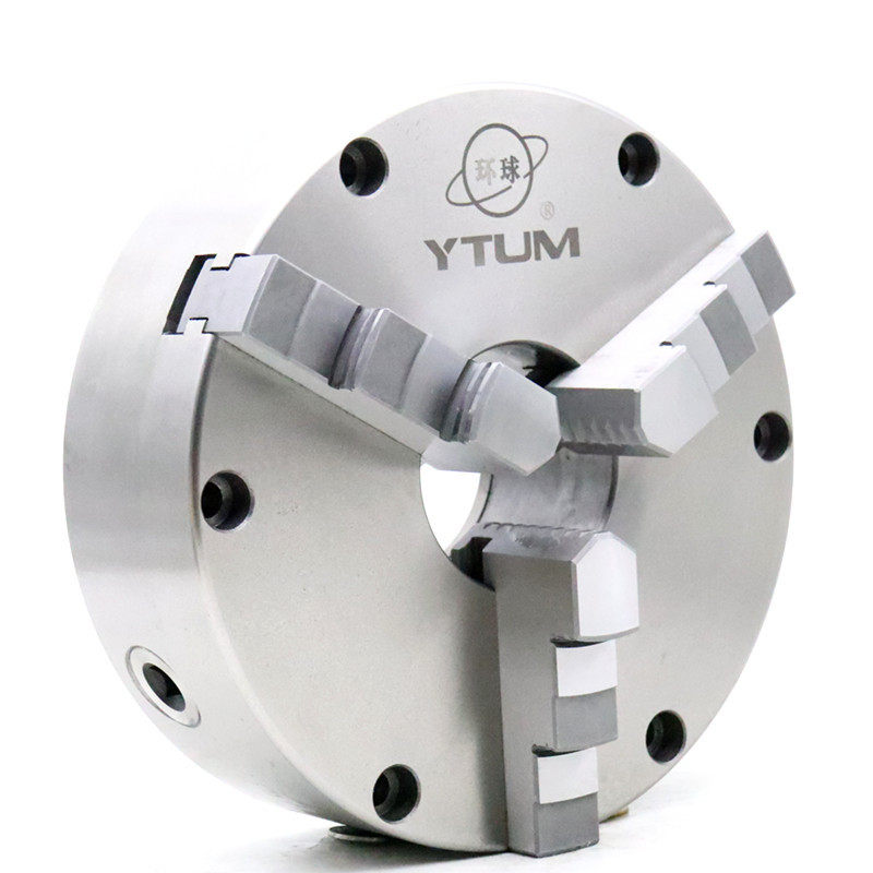 环球卡盘三爪卡盘200前穿三孔250六孔320三爪车床高精夹盘k21