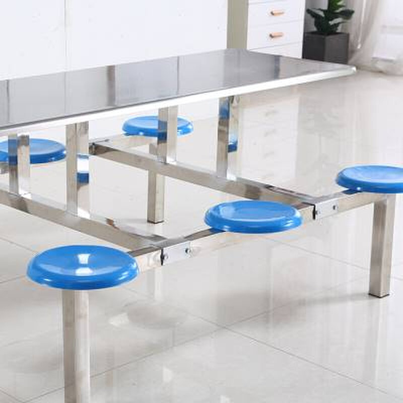 极速学校学生不锈钢食堂餐s桌椅组合员工公司4人8人工厂食堂餐桌,住宅家具,不锈钢/PVC餐桌,淘宝优惠券,粉丝福利购,淘宝优惠卷