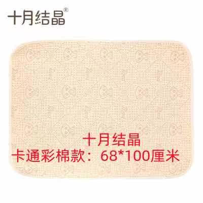 子初婴儿彩棉隔尿垫一米大码防水可洗床褥宝宝纯棉透气垫月经床单怎么看?