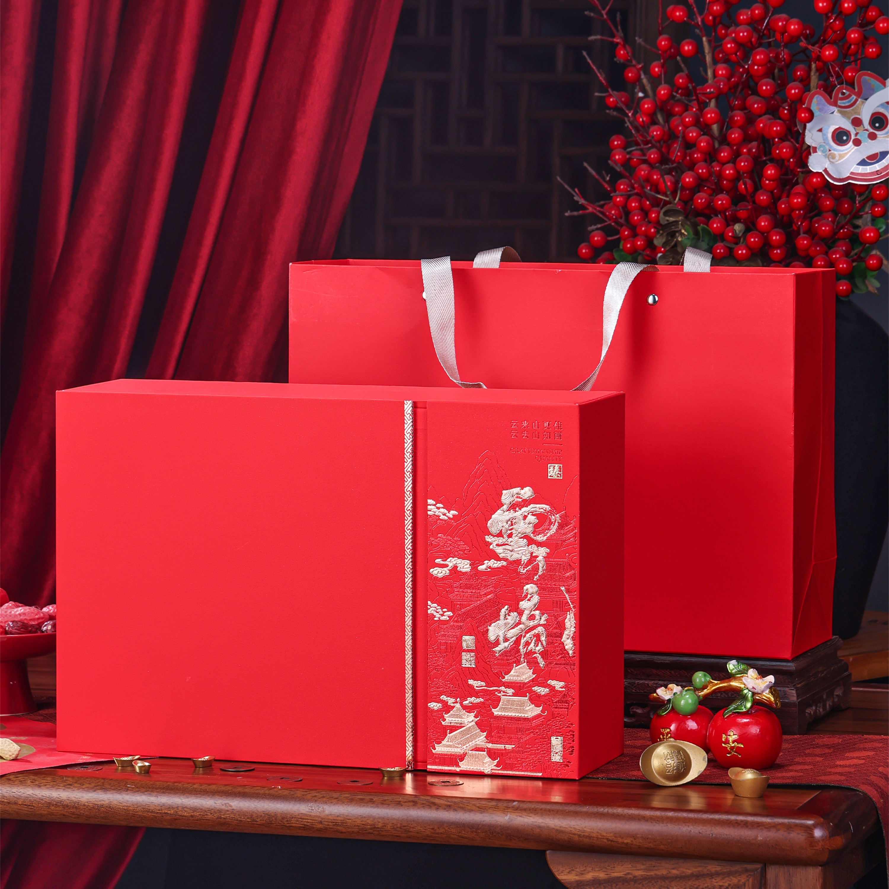 单丛岩茶泡袋茶包装盒散茶空礼盒