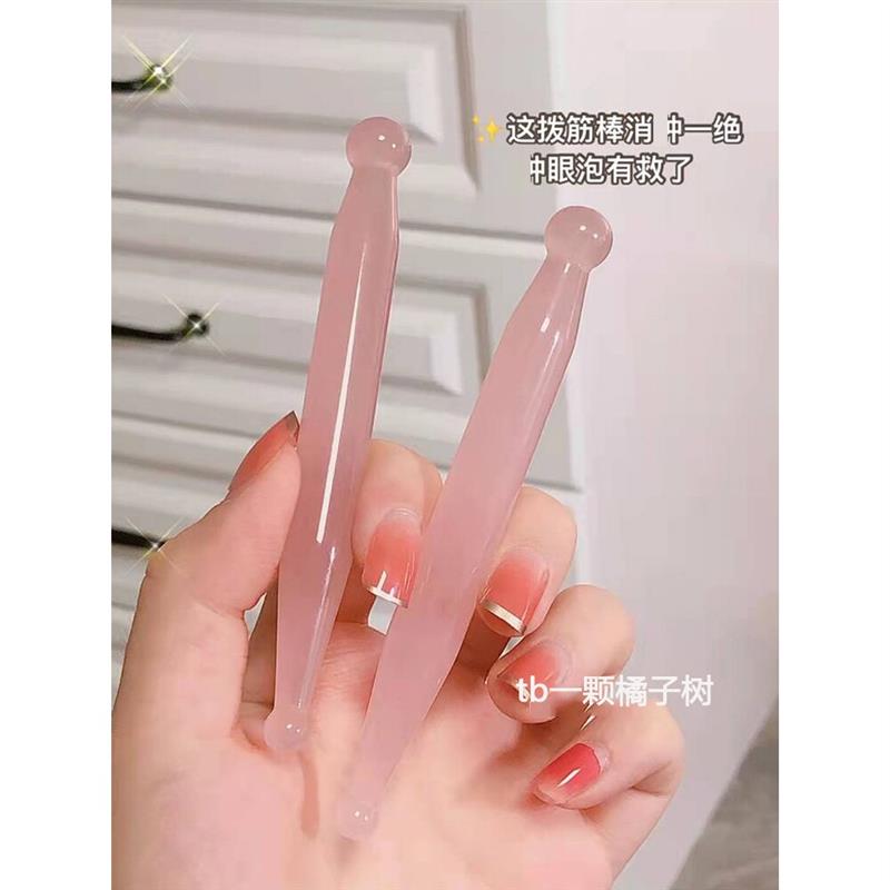 消仲一绝水晶拨筋棒美容棒点穴笔按摩眼部专用脸面部通用刮痧板