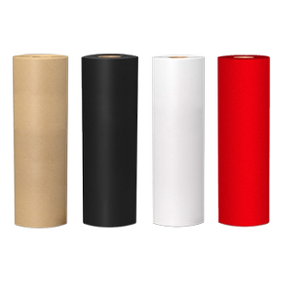 30米卷筒加厚牛皮纸卷礼物包装纸鲜花花束包裹装饰纸手工制作艺术涂鸦绘画纸纯色复古礼盒包装用纸