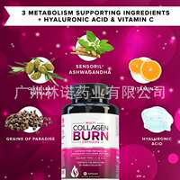 Multi Collagen Fat Burn Pills for Weight Loss - 60 Capsules thumbnail 2