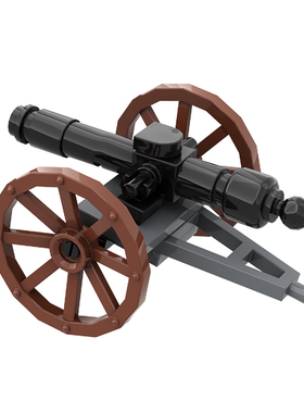 SETbricks中世纪炮小颗粒拼装积木兼容益智儿童玩具套装拼插礼品