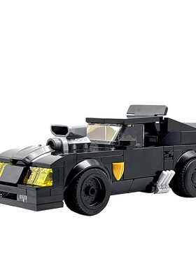 SETbricks积木MOC疯狂的麦克斯积木福特猎鹰特别追踪汽车玩具模型