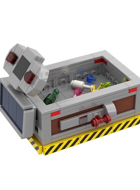 setbricks积木repo闹鬼公司-手推车组装拼装模型高砖零件MOC玩具