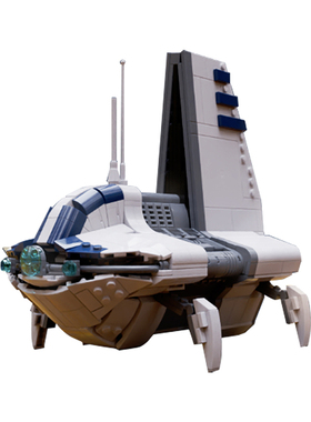 SETbricks积木CIS Sheathipede航天飞机MOC摆件拼装玩具手办