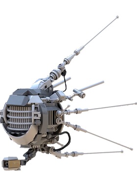 SETbricks积木辐射眼球机器人组装拼装电影周边手办摆件模型玩具