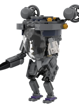 SETbricks积木深海迷航玛格丽特梅达的PRAWN套装机器人拼装玩具