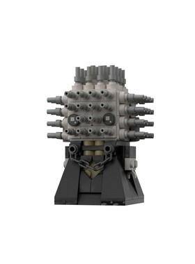 SETbricks积木Pinhead(地狱使者)组装拼装模型高砖MOC零件玩具