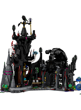 setbricks积木埃尔德里奇城堡组装拼装模型高砖零件MOC玩具