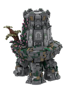 SETbricks积木艾尔登法环 漫步陵庙组装拼装模型高砖MOC零件玩具