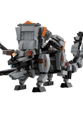 setbricks积木地平线：格里姆霍恩组装拼装模型高砖零件MOC玩具