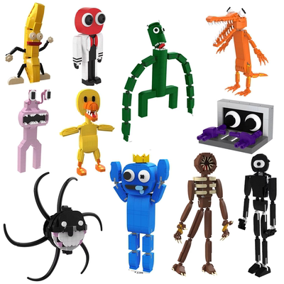 彩虹朋友魔法门怪物游戏积木