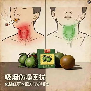 冲量 新品 华姐力荐 无糖型化橘红润喉糖