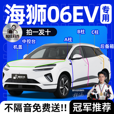 【海狮06EV】全车专用隔音密封条