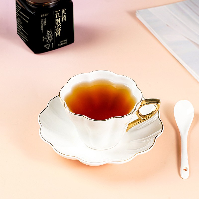 途阳生五黑膏黄精膏黑豆黑米黑果枸杞黑芝麻桑葚古膏