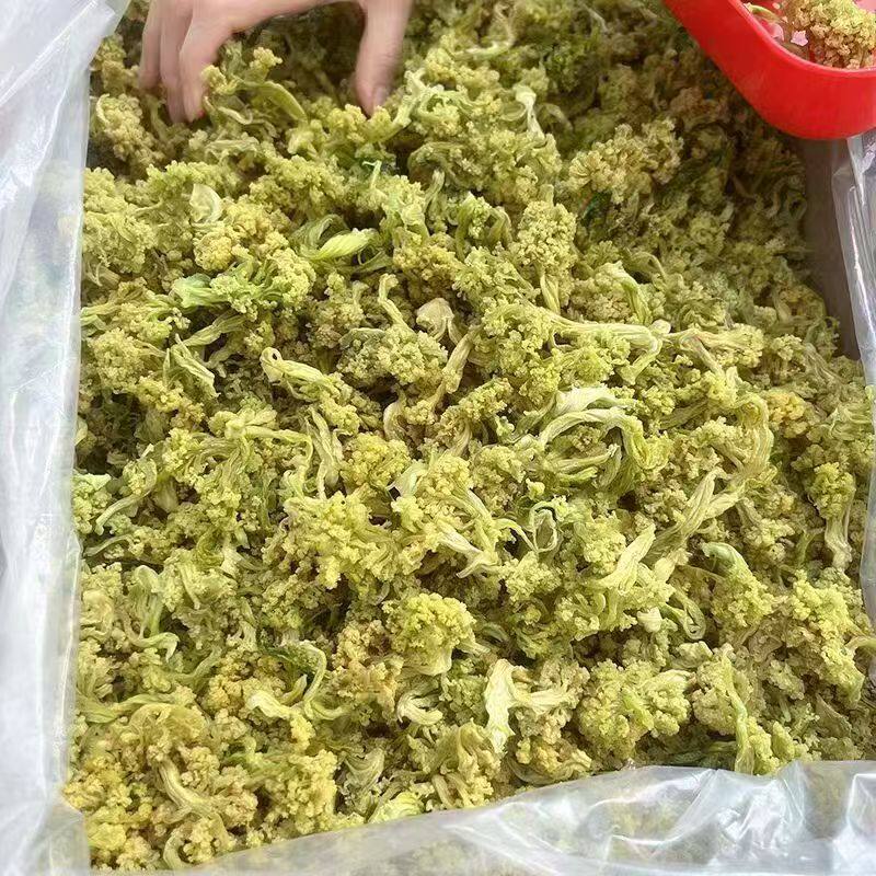 新货农家花菜干菜花自制火锅