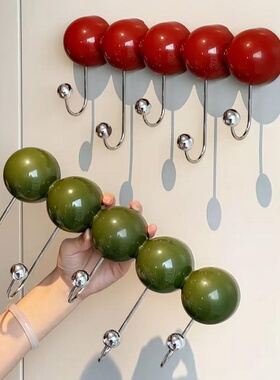 MOMO HOME吸盘门后挂钩免打孔强力承重挂衣钩壁挂无痕玄关CYY