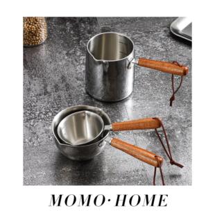 MOMO 小红书同款 304不锈钢量勺热油锅 316油泼锅融化勺 三层钢