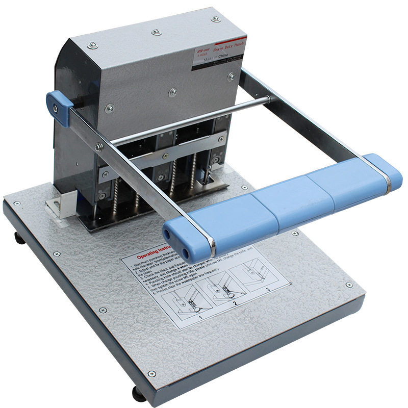 现代XD-500 三孔重型打孔机打孔厚度35mm孔距83mm