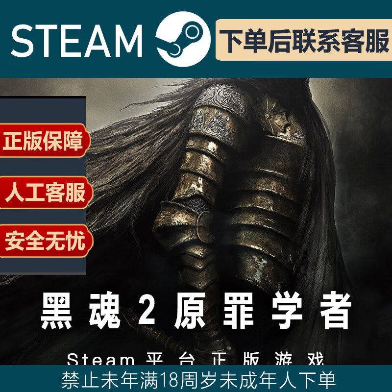 Steam游戏 黑暗之魂2 原罪学者 DARK SOULS II 国区激活码CDK现货