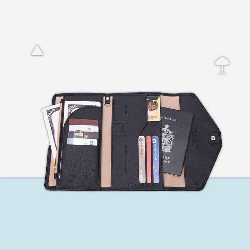 RFID护照保护套ins护照机票收纳包passport bag passport cover